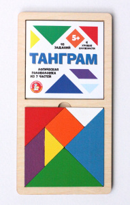 ИГРУШКА ГОЛОВОЛОМКА "ТАНГРАМ"