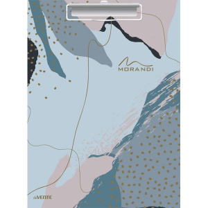 ДОСКА-ПЛАНШЕТ А4 "МОРАНДИ" С ЗАЖИМОМ КАРТОН 200МКМ