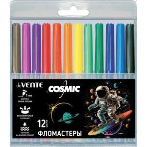 ФЛОМАСТЕРЫ "COSMIC" 12ЦВ