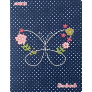 ДНЕВНИК УНИВЕРСАЛЬНЫЙ "BUTTERFLY" 