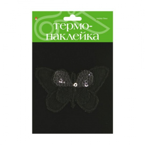 ТЕРМОНАКЛЕЙКА HOBBY TIME БАБОЧКА 6*6СМ