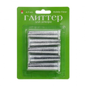 БЛЕСТКИ ДЕКОРАТИВНЫЕ HOBBY TIME 4,5Г С ДОЗАТОРОМ