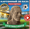 КОНСТРУКТОР КАРТОННЫЙ 3D РОНАЛДИНЬО