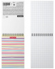 БЛОКНОТ А6 60Л НА ГРЕБНЕ "PASTEL LINES"