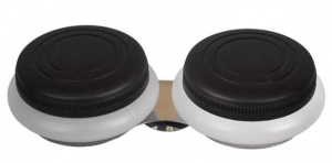 МАСЛЕНКА VISTA-ARTISTA ДВОЙНАЯ С КРЫШКАМИ 5СМ ПЛАСТИК
