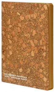 ЕЖЕДНЕВНИК A5 LOREX 96Л 148X210ММ "ECO CRAFT" КОРИЧНЕВЫЙ