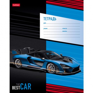 ТЕТРАДЬ 12Л КЛЕТКА "BEST CARS"