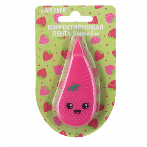 КОРРЕКТИРУЮЩАЯ ЛЕНТА 5ММ * 6М "КЛУБНИКА"