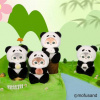 ИГРУШКА МЯГКАЯ "PANDA KITTIES"