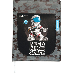 ДНЕВНИК УНИВЕРСАЛЬНЫЙ "NEED MORE SPACE'' С ОБЛОЖКОЙ ИЗ ИСКУССТВЕННОЙ КОЖИ 