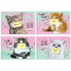 АЛЬБОМ ДЛЯ РИСОВАНИЯ НА ГРЕБНЕ 24 ЛИСТА "CAT'S SELFIE"  
