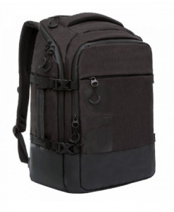 РЮКЗАК МОЛОДЕЖНЫЙ GRIZZLY RQ-019-21 ЧЕРНЫЙ 45*32*21СМ
