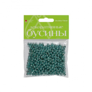 БУСИНЫ HOBBY TIME МЕТАЛЛИЗИРОВАННЫЕ 5ММ