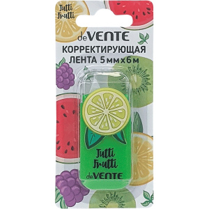 КОРРЕКТИРУЮЩАЯ ЛЕНТА 5ММ * 6М "TUTTI - FRUTTI. LEMON"