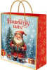 ПАКЕТ ПОДАРОЧНЫЙ НОВОГОДНИЙ 14,5*11,5*6СМ ВОЛШЕБСТВУ БЫТЬ