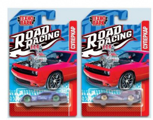 ИГРУШКА МАШИНА ИНЕРЦИОННАЯ "ROAD RACING СУПЕРКАР" 7,5СМ