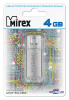 КАРТА ПАМЯТИ MIREX 4Gb "UNIT SILVER" СЕРАЯ