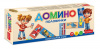 ИГРА ДОМИНО КАРТОННОЕ "МОИ ИГРУШКИ ПОЛОВИНКИ" 28 КАРТОЧЕК