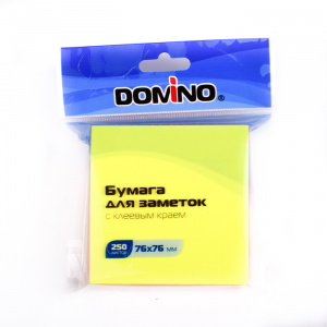 БЛОК 76* 76ММ  5ЦВ*250Л "DOMINO" НЕОН