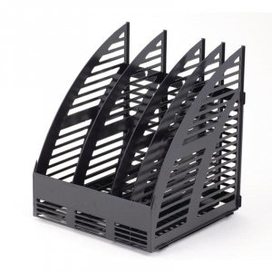 ПОДСТАВКА ВЕРТИКАЛЬНАЯ 4 ОТДЕЛЕНИЙ ЧЕРНАЯ