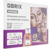 НАБОР Д ТВОРЧЕСТВА QBRIX АЛМАЗНАЯ МОЗАИКА 30*42СМ ВИНТАЖ НА ПОДРАМНИКЕ