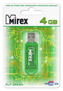 КАРТА ПАМЯТИ MIREX 8Gb ELF GREEN