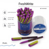 РУЧКА ШАРИКОВАЯ "FRESHWRITE. ЯРКАЯ ВОЛНА" 0.7ММ СИНЯЯ