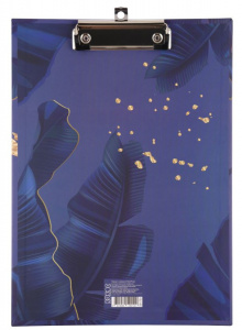 ДОСКА-ПЛАНШЕТ A4 "GOLD TROPIC"С ЗАЖИМОМ 3ММ