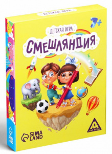 ИГРА КАРТОЧНАЯ "СМЕШЛЯНДИЯ" 7+