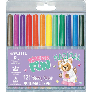 ФЛОМАСТЕРЫ "TEDDY BEAR" 12ЦВ