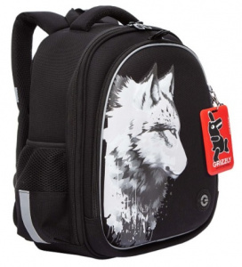 РАНЕЦ С ЭРГОНОМИЧНОЙ СПИНКОЙ GRIZZLY RAz-587-2 /1 ЧЕРНЫЙ 36*28*20СМ