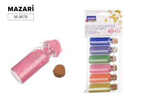 НАБОР ДЕКОРАТИВНЫХ БЛЕСТОК MAZARI №15 6ЦВ 10Г