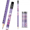 КАРАНДАШ HB С ЛАСТИКОМ "МИЛЫЕ ГЛАЗА"
