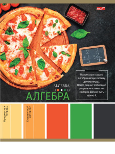 ТЕТРАДЬ ТЕМАТИЧЕСКАЯ 36 ЛИСТОВ PANTONE АЛГЕБРА