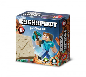 НАБОР АРХЕОЛОГА КУБИКРАФТ