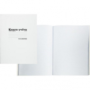 КНИГА КАНЦ КАРТОН  96Л КЛЕТКА
