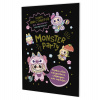 НАБОР 100 НАКЛЕЕК MONSTER PARTY