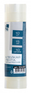 СКОТЧ 15ММх10М  LIITE ПРОЗРАЧНЫЙ
