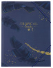 ПАПКА НА РЕЗИНКЕ А4 "GOLD TROPIC" 400ММ 