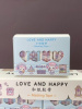ЛЕНТА КЛЕЙКАЯ ДЕКОРАТИВНАЯ "LOVE AND HAPPY" BLUE 15ММх2М 4Ш/У