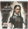 СКЕТЧБУК НА ГРЕБНЕ А5 40 Л 150Г/М2 "WEDNESDAY IMAGE" МЕЛОВАННАЯ БУМАГА