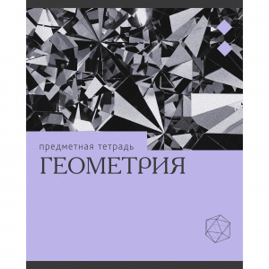 ТЕТРАДЬ ТЕМАТИЧЕСКАЯ 36 ЛИСТОВ "ЭРУДИЦИЯ ГЕОМЕТРИЯ" 