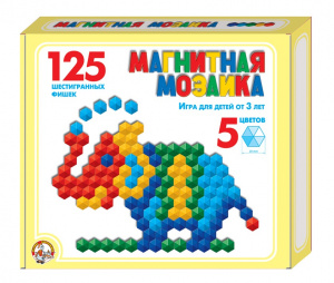 МОЗАИКА МАГНИТНАЯ ШЕСТИГРАННАЯ 125 ЭЛ