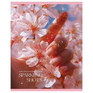 ТЕТРАДЬ 48Л КЛЕТКА "SPARKLE"