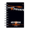 ЗАПИСНАЯ КНИЖКА НА ГРЕБНЕ А6 160 ЛИСТОВ  ПРЕСТИЖ-3