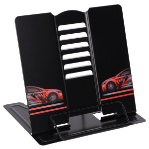 ПОДСТАВКА ДЛЯ КНИГ "SPORTS RACING" 19*20СМ МЕТАЛЛИЧЕСКАЯ