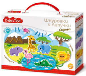 ИГРУШКА ШНУРОВКА - ЛИПУЧКА "BABY TOYS" ИГРУШКА ШНУРОВКА - ЛИПУЧКА "BABY TOYS"