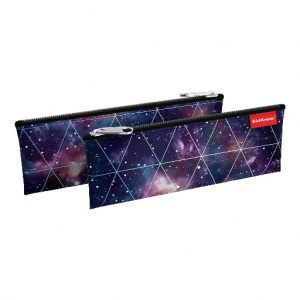 ПЕНАЛ МЯГКИЙ ПЛОСКИЙ "BLUE STARDUST" 22*9СМ