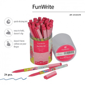 РУЧКА ШАРИКОВАЯ "FUN WRITE. ЛИСА С РЮКЗАЧКОМ"
