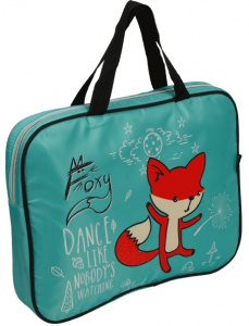 ПАПКА ПОРТФЕЛЬ А4 "FOXY'' 36*28*8 СМ 